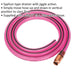 Jiggle Action Syphon Drainer - 1/2" ID Connector - 1.75m Petrol Transfer Hose Loops