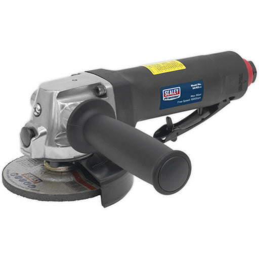 100mm Air Angle Grinder - Composite Body - 10000 RPM - 1/4" BSP - Side Handle Loops