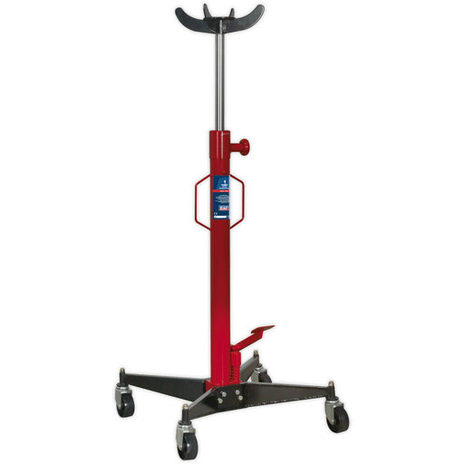 1 Tonne Vertical Transmission Jack - 1910mm Max Height - Foot Pedal Operation Loops
