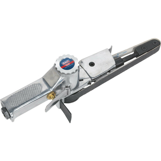 20 x 520mm Detail AIR Belt Sander - 1/4" BSP - QUALITY Garage Slim Grinding Kit Loops