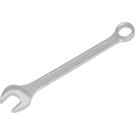 24mm Combination Spanner - Fully Polished Heads - Chrome Vanadium Steel Loops