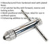 105mm Bi-Directional Ratchet Tap Wrench - Metric M5 to M12 Threading Spanner Loops