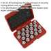 20pc A Locking Wheel Nut Key Set - DEALERS & REPAIR CENTRES ONLY - For Vauxhall Loops