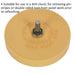 88mm x 15mm Pinstripes Stipe & Double Sided Tape Removing Pad - 6mm Drill Chuck Loops