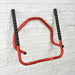 Wall Mounted Folding Bike Rack - Supports Two Bicycles - 40kg Weight Limit Loops