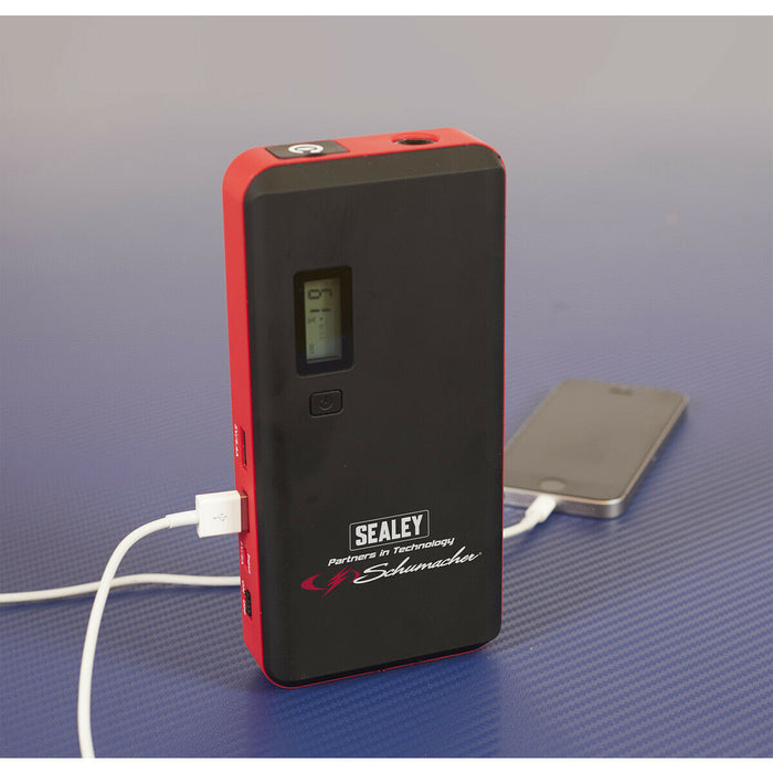 800A Compact Jump Start Power Pack - Lithium-ion Battery - Overload Protection Loops