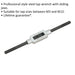 200mm Metric & Imperial Adjustable Tap Wrench - M3 to M12 - Sliding Jaw Spanner Loops