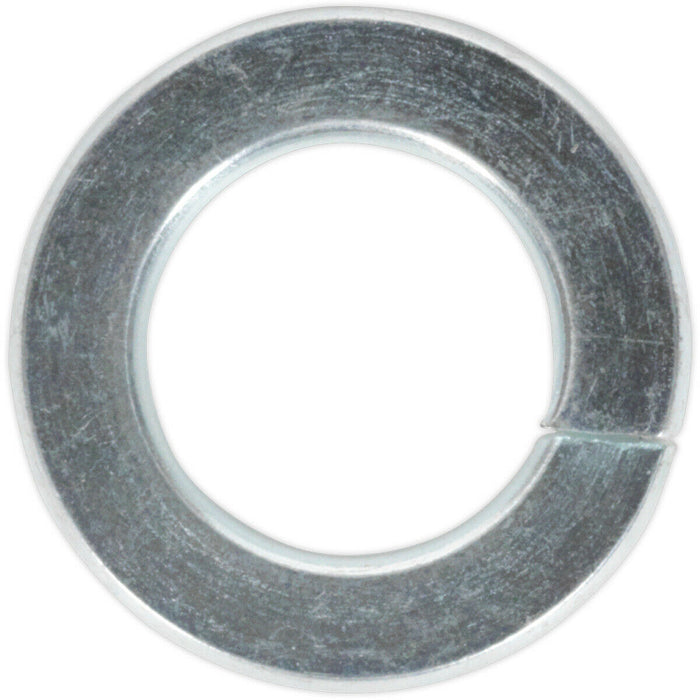 50 PACK Metric Spring Washer - M10 - DIN 127B - Zinc Plated Metal Spacer Loops