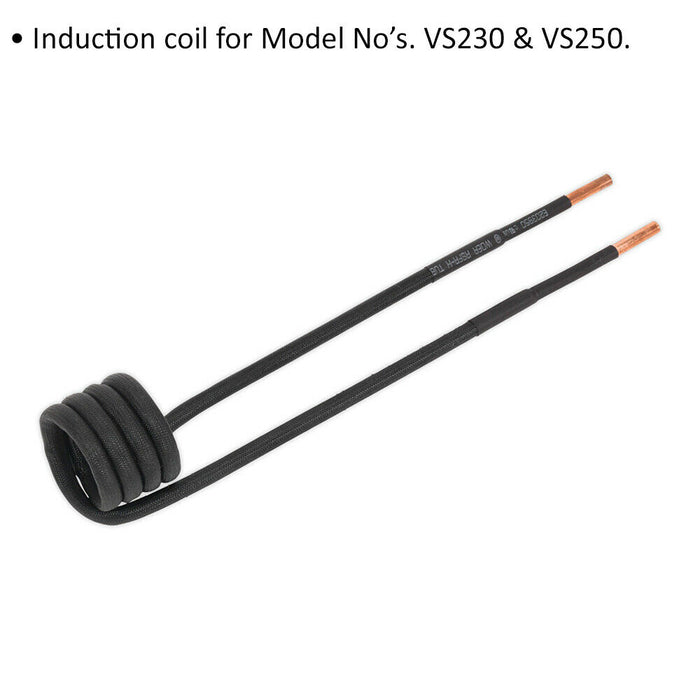 15mm Direct Induction Coil - Suitable for ys10898 & ys10917 Induction Heaters Loops