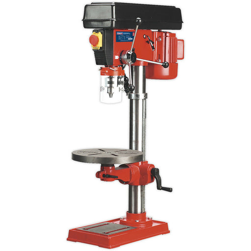 16-Speed Bench Pillar Drill - 550W Motor - 960mm Height - Safety Release Switch Loops