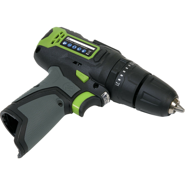 10.8V Cordless Hammer Drill - 10mm Dia Chuck - Includes 2Ah Battery & Charger Loops