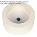 125mm Dry Stone Wheel - Suitable for ys08980 Wet & Dry Bench Grinder - 2850 RPM Loops