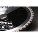 216mm x 2.4mm Cut-Off Circular Saw Blade 48 TPU 30mm Bore Multi Purpose TCT Loops