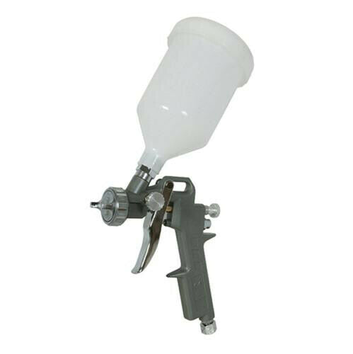 500cc Gravity Feed Spray Gun 1.5mm Nozzle 1/4" Inch Quick Connect Paint Loops