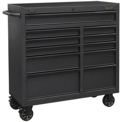 1120 x 460 x 1065mm 11 Drawer SOFT CLOSE Portable Tool Chest Mobile Lock Storage Loops