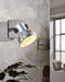 Ceiling Pendant & 2x Matching Wall Lights Industrial Raw Steel Multi Lamp Set Loops