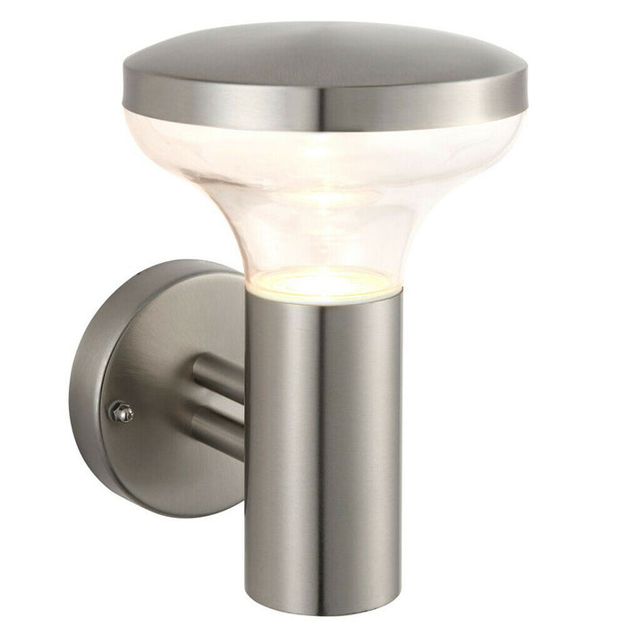IP44 Outdoor LED Lamp Stainless Steel Wall Light Modern Porch Vase Cool White Loops