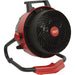 2400W Industrial Fan Heater - Fan Only Mode - Two Heat Settings - Portable Loops
