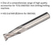10mm HSS End Mill 2 Flute - Suitable for ys08796 Mini Drilling & Milling Machine Loops