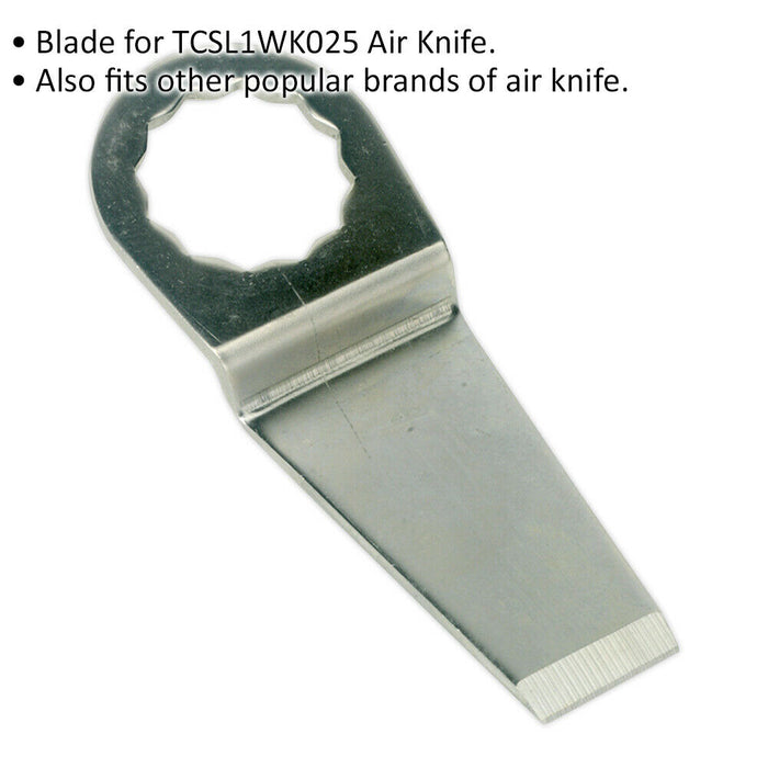 16mm Offset Air Knife Blade - Suitable for ys11694 Air Knife - Bonding Knife Loops