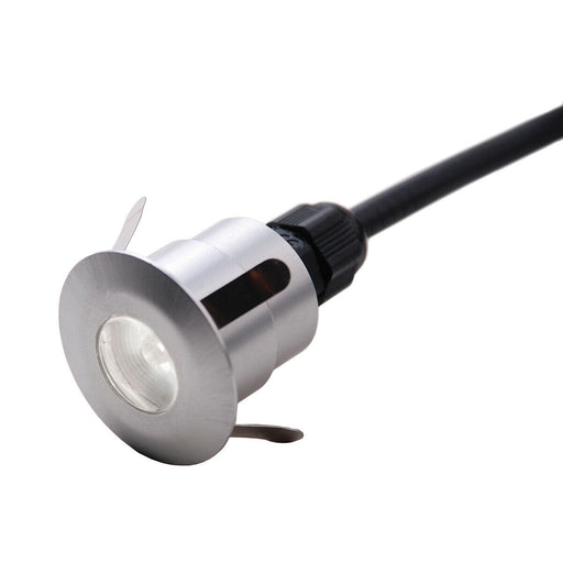 Outdoor IP65 1Spot Lights Brushed Machined Aluminium LED 1.6W Loops