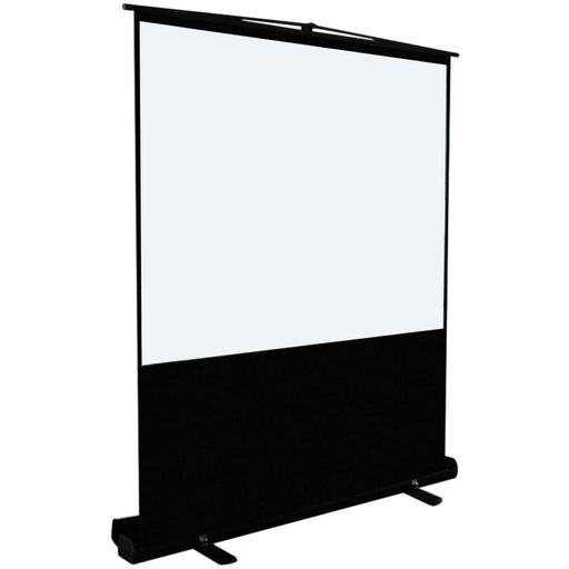 60" Pull Up Free/Floor Ground Standing Projector Screen 4:3 Presentations Loops