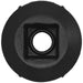 20 PACK Black Locking Nut Trim Clip - 15mm x 15mm - Universal Vehicle Fitting Loops