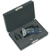 Digital Tyre Tread Depth Gauge - Hardened Stainless Steel - Metric & Imperial Loops