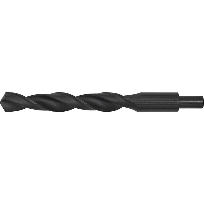 20 x 205mm HSS Roll Forged Blacksmith Drill Bit - Reduced Shank - 140mm Flute Loops