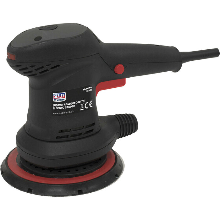 150mm Variable Speed Random Orbital Bodywork Sander - 400W 230V Compact Corded Loops