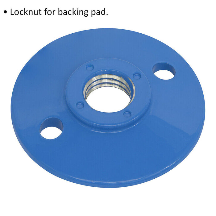 M14 x 2mm Pad Locknut for ys06322 Backing Pad - Orbital Sanding Grinding Loops