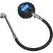 150psi DIGITAL Tyre Pressure Gauge with Twin Push-On Connector Hose -Swivel Head Loops