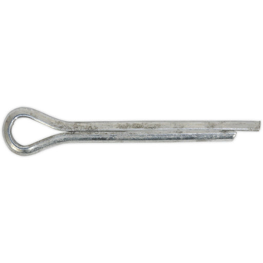 100x Split-Pins Pack - 2.4mm x 41mm Metric - Split Cotter Pin Zinc Plated Steel Loops