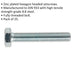 25 PACK HT Setscrew - M10 x 60mm - Grade 8.8 Zinc - Fully Threaded - DIN 933 Loops