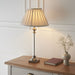 Table Lamp - Antique Brass & Clear Glass - 10W LED E27 - Bedside Light Base Only Loops