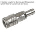 Radiator Coupler for Draining & Filling Coolant Systems - Suits Scania Vehicles Loops