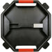 Creeper Tool Tray - Five Compartments - 360° Plastic Swivel Castors - Red Loops