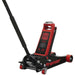 Hydraulic Trolley Jack - 4000kg Limit - Twin Piston - 533mm Max Height - Red Loops