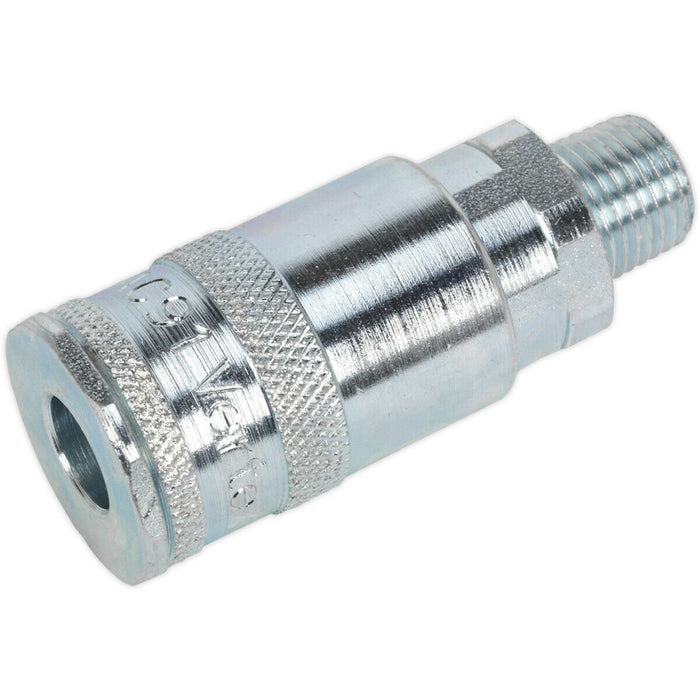 Male Coupling Body - 1/4" BSP Thread - Slim Profile Vertex Coupling - Air Tool Loops