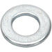 100 PACK Form A Flat Zinc Washer - M8 x 17mm - DIN 125 - Metric - Metal Spacer Loops