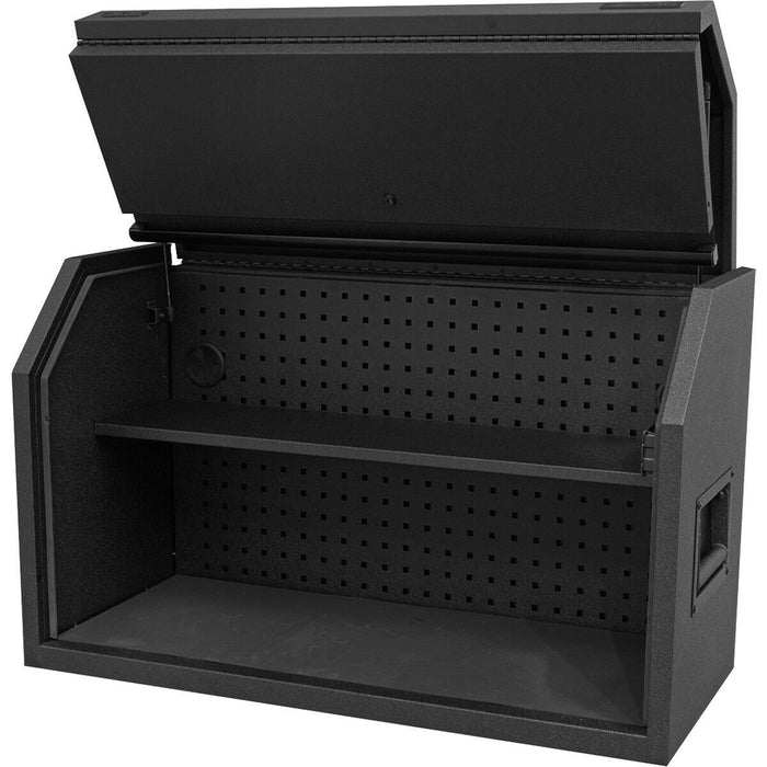 1030 x 450 x 630mm Hutch Tool Chest / Box & Tool Charging Mains Power Supply Loops