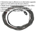 4.8mm x 15.2m Dyneema Rope Suitable For ys02806 ATV Quadbike Recovery Winch Loops