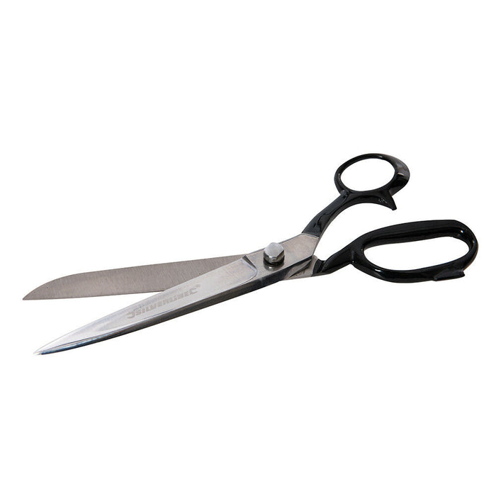 250mm PRO Tailor Fabric Scissors Precision Ground Blade Carpet Underlay Cutters Loops