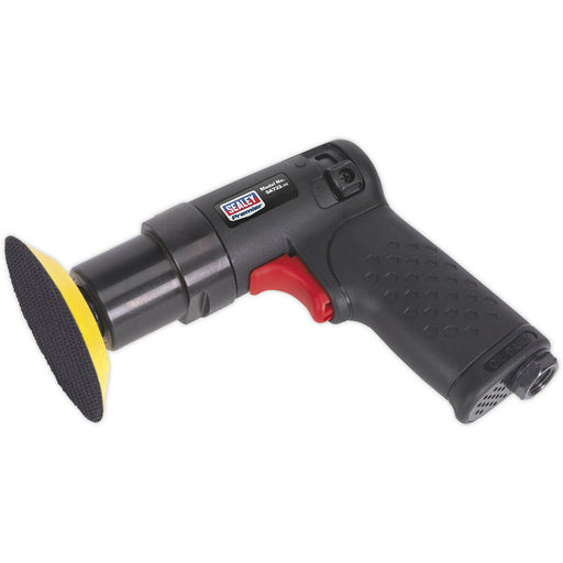 75mm Lightweight Mini Air Polisher - 1/4" BSP Inlet - Adjustable 2000 to 6000rpm Loops