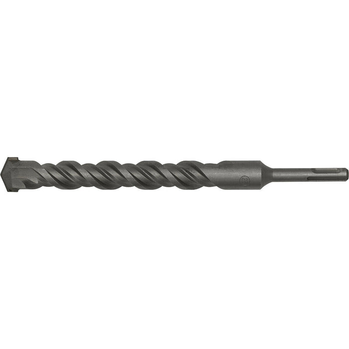 25 x 250mm SDS Plus Drill Bit - Fully Hardened & Ground - Smooth Drilling Loops