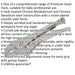 230mm Locking Pliers - Curved Deeply Serrated 45mm Jaws - Hardened Teeth Loops