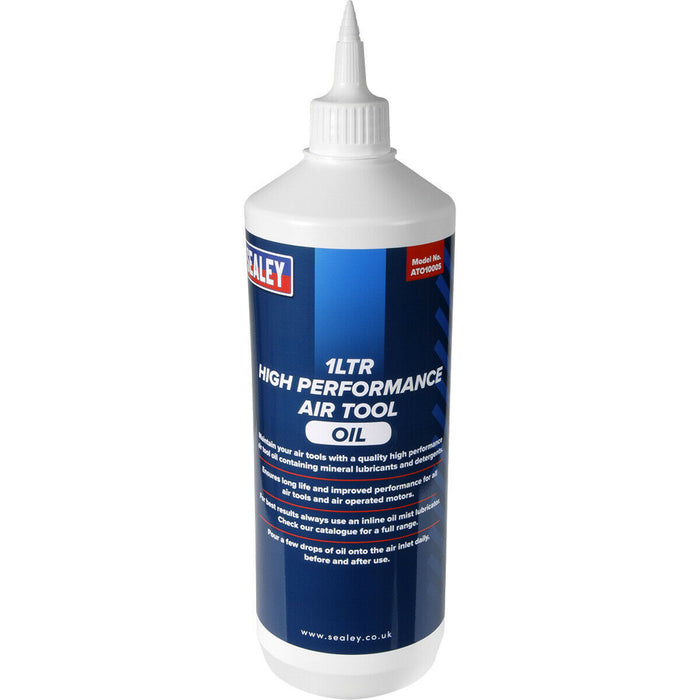 1L High Performance Air Tool Oil - Air Tool Maintenance - Mineral Lubricants Loops