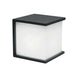 Outdoor IP54 Wall Light Graphite LED E27 60W d02533 Loops