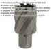 33mm x 25mm Depth Rotabor Cutter - M2 Steel Annular Metal Core Drill 19mm Shank Loops