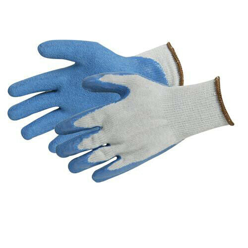 Latex Coated Builders Gloves Excellent Grip One Size Loops